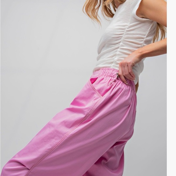 Easel Pink Track Pants - Picture 3 of 6